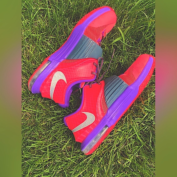 🏀VGUC Kids Nike-KD Sz-7Y Awesome Perfect “KevinDurant” Great 9-10 Condition🤩🏀 - Picture 3 of 16